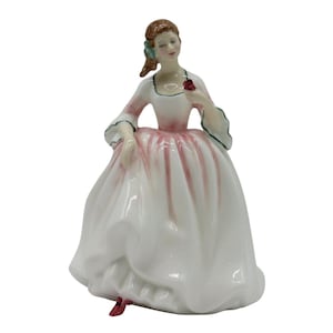 Royal DOULTON TENDER Moment HN3303 Peggy Davies Figurine 90s Signed Vintage