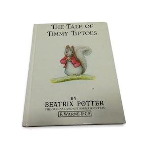 Beatrix Potter The Tale of Timmy Tiptoes 1986 Book #12 England-US Duties Prepaid