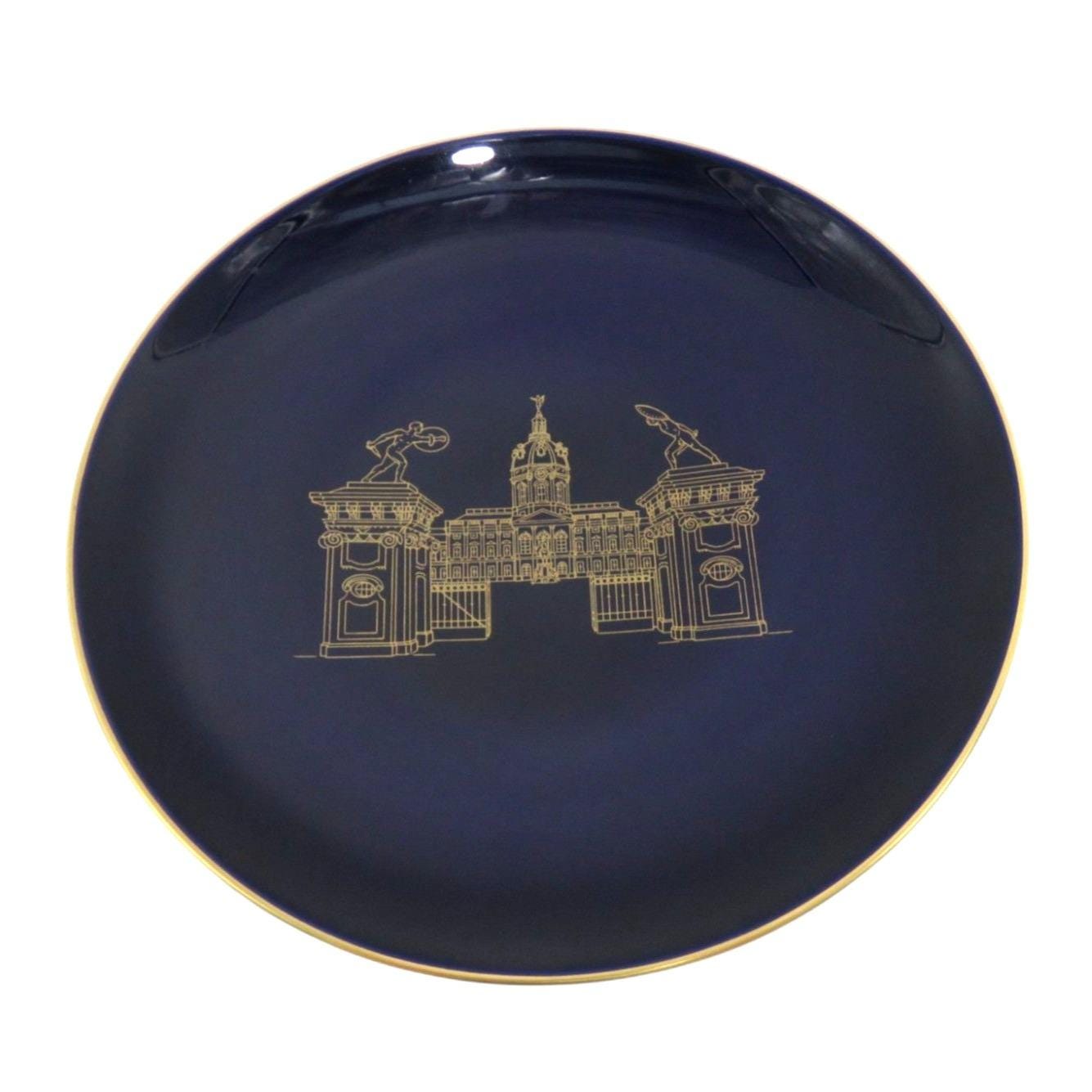 KPM Berlin　ベルリン　プレート KPM Berlin Charlottenburg Palace Plate Germany Vintage-us Duties