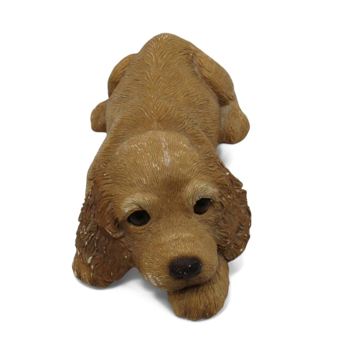 SANDICAST 犬の置物 茶色とクリーム SANDICAST|犬の置物|HARDOFFオフモール（オフモ）|1030620000004977