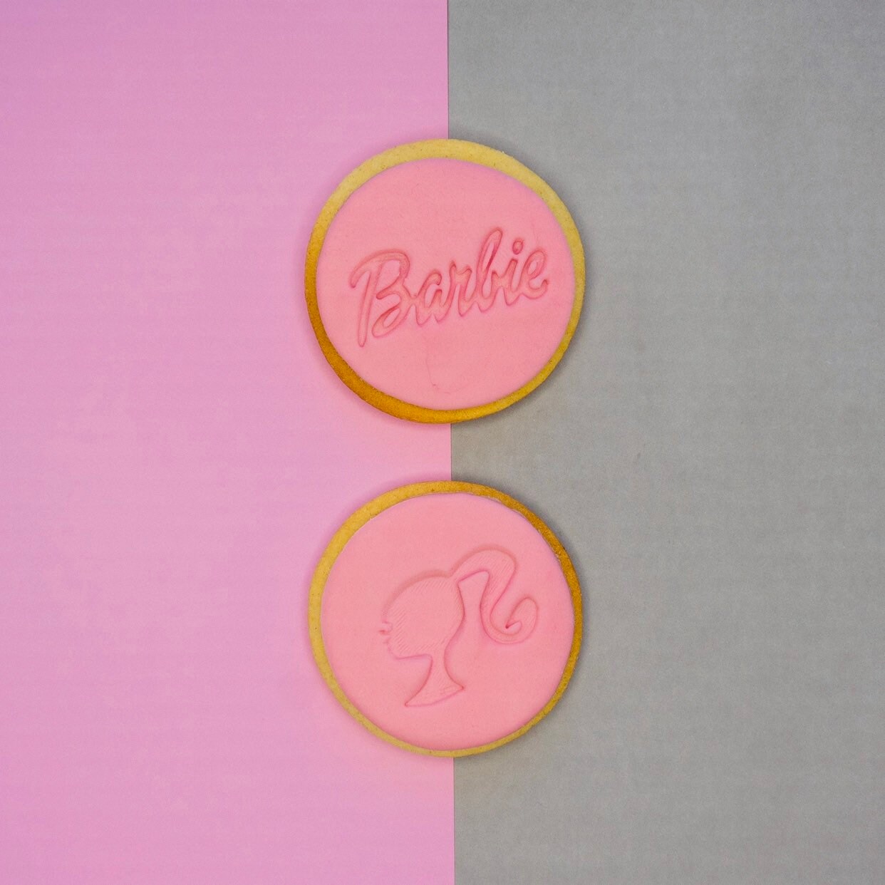 Barbie Logo Fondant Icing Embosser Stamp for Cookies Biscuits Etsy