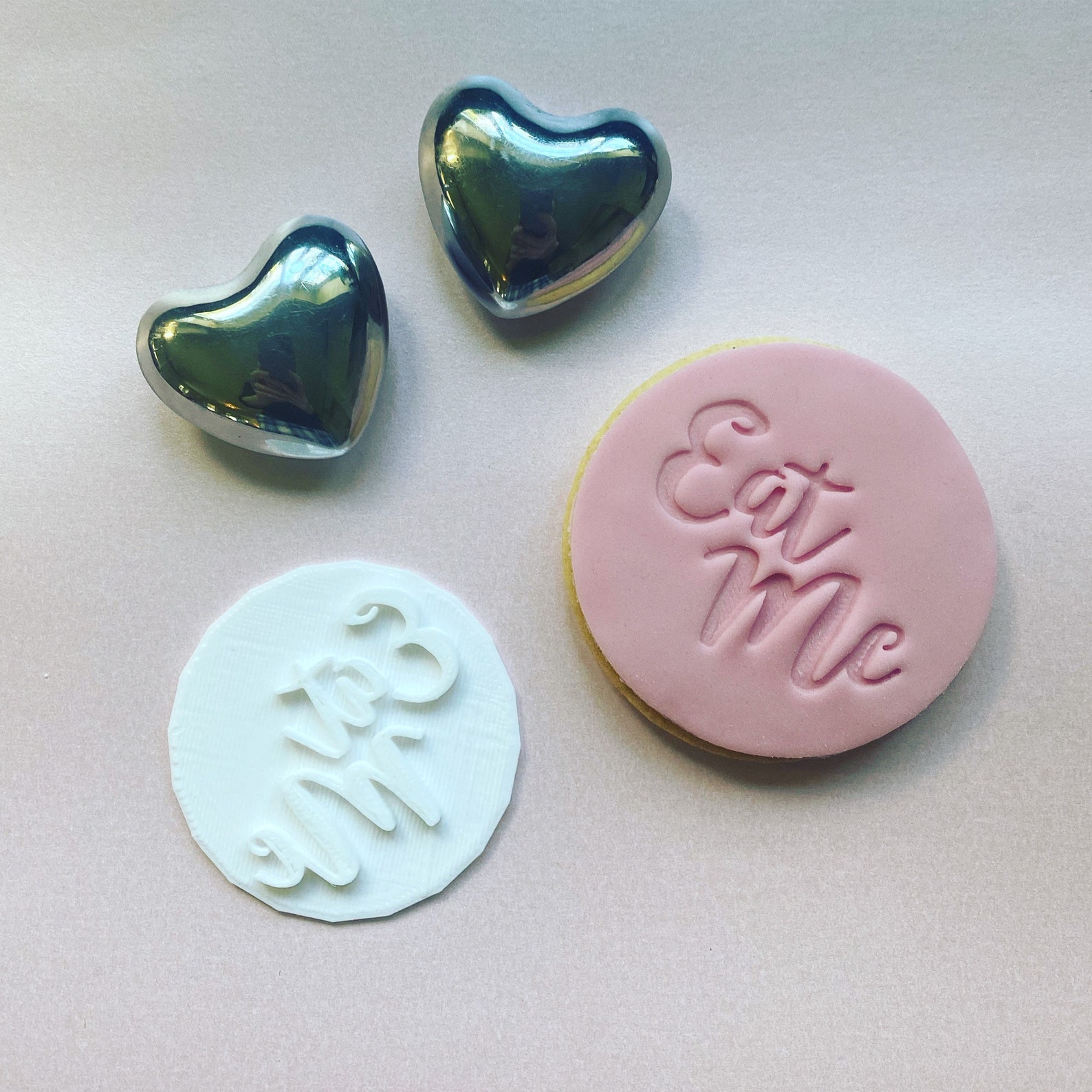 Eat Me Fondant Icing Embosser Stamp for Cookies Biscuits & Etsy UK