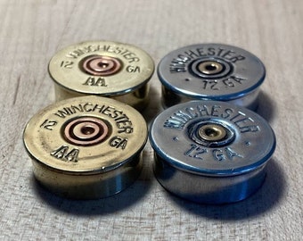 Shotgun Shell Magnets - Set of 4 - Military, Army, Police, Shooting, Hunting