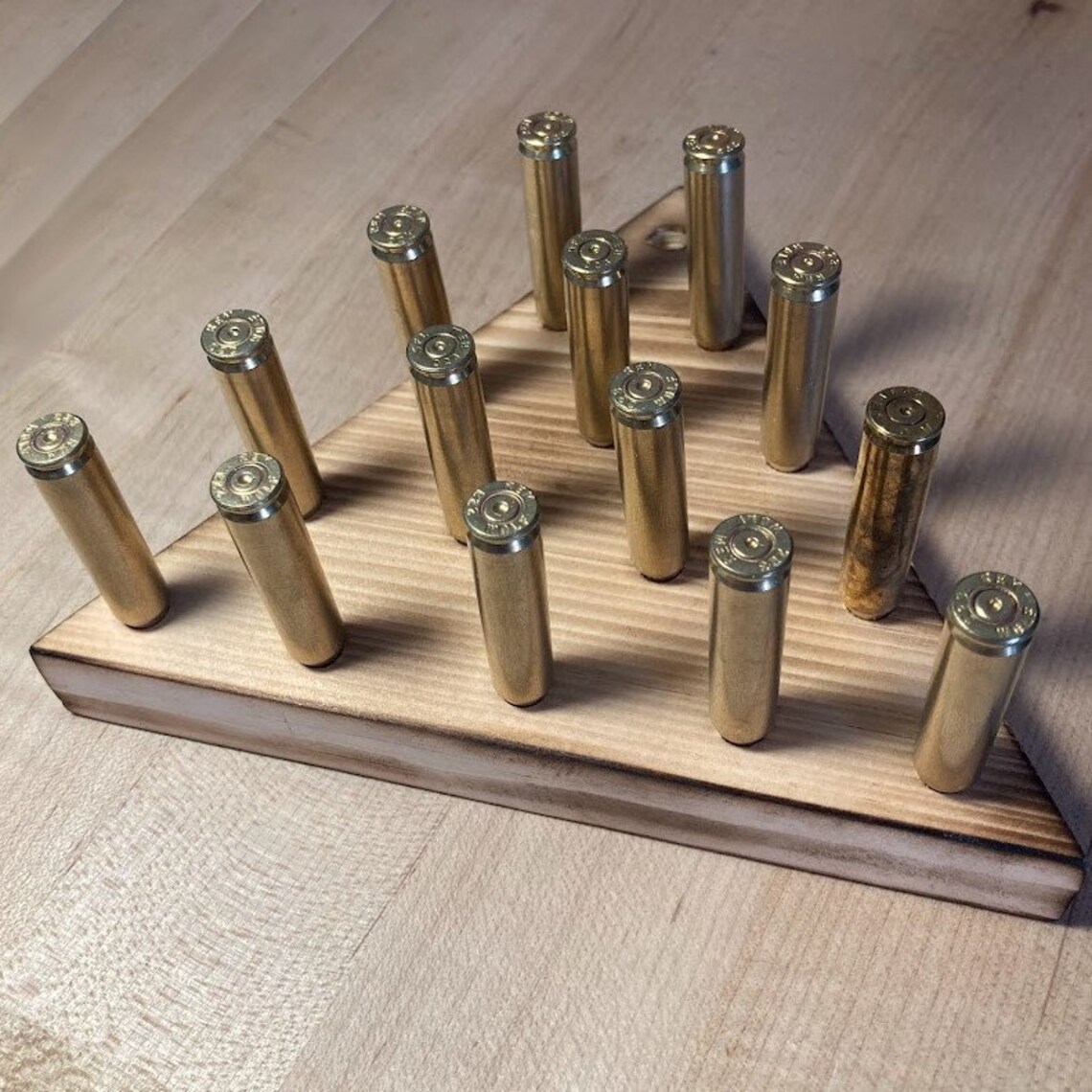 Triangle Peg Game Cracker Barrel Brain Puzzle Man Cave Golf Etsy
