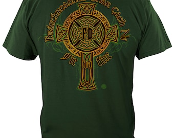 IRISH Firefighter Gold Cross FF2123