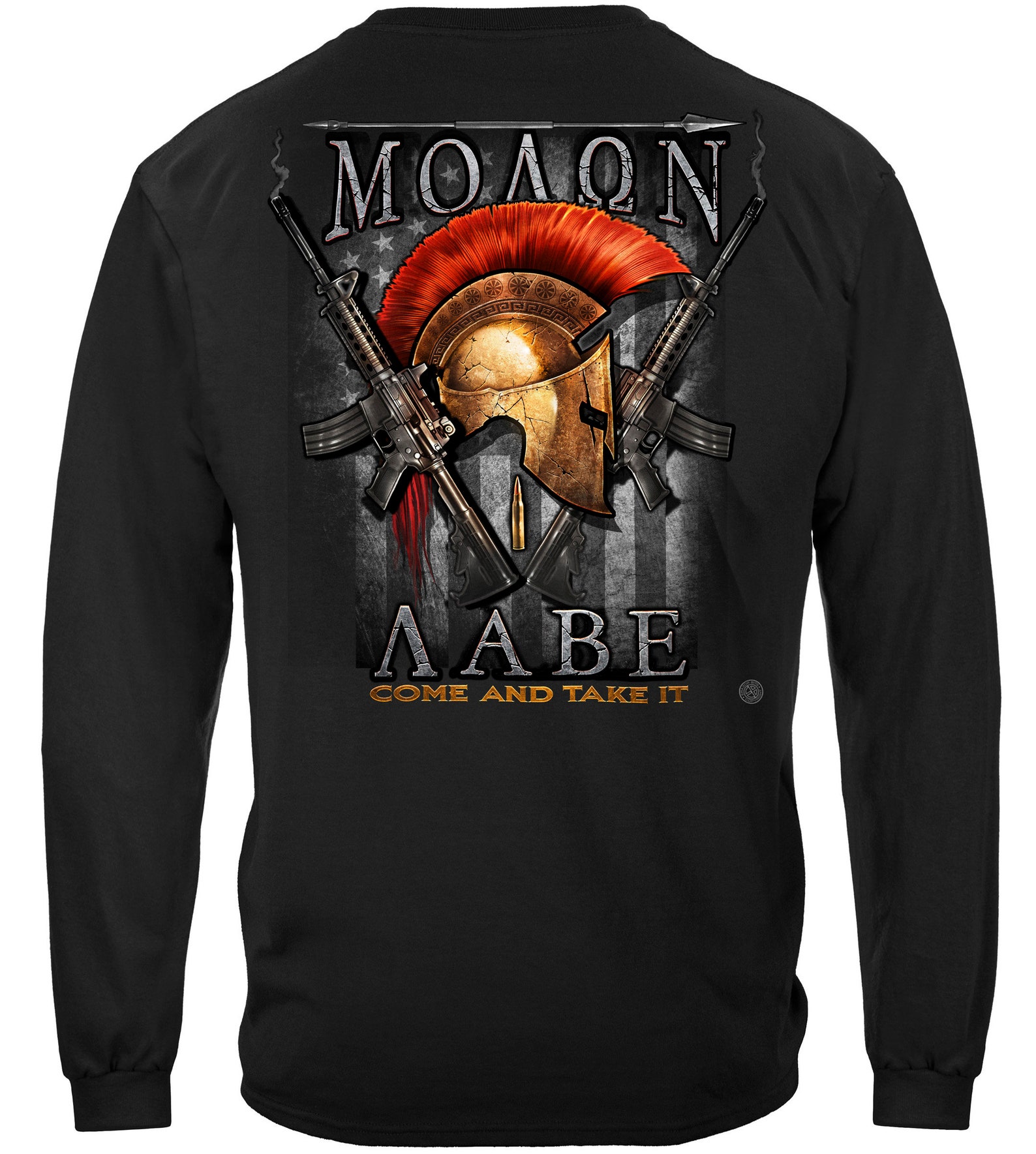2nd Amendment Molon Labe T-shirt Sweatshirt Hoodie RN2374 | Etsy