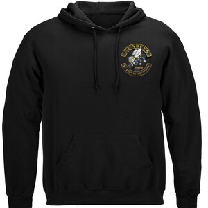 Navy Seabees Biker T-Shirt: Military Motorcycle Club Tee image 6