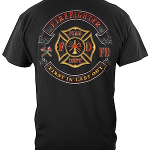 Firefighter Biker MC T-Shirt Sweatshirt Hoodie FF2397
