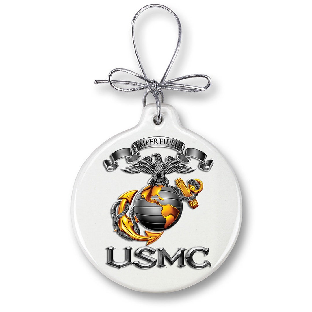 Usmc Christmas Ornaments 