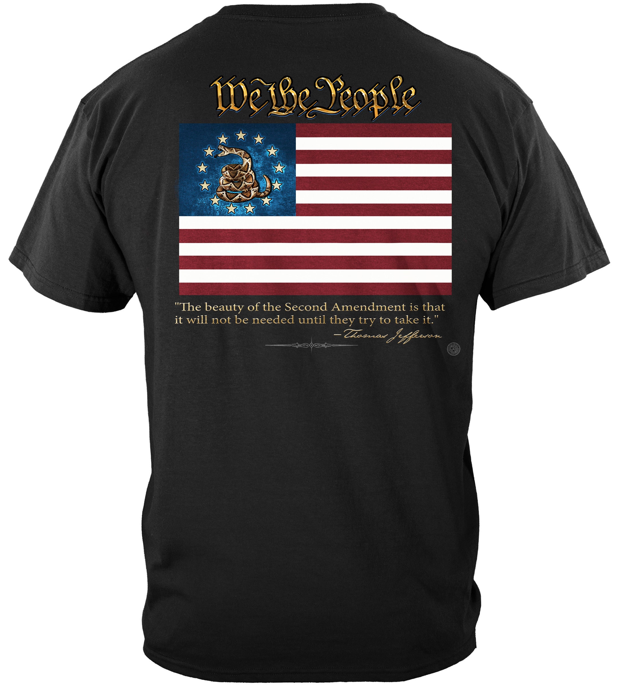 2nd Amendment We the People Thomas Jefferson RN2366 - Etsy