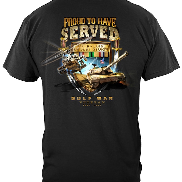 Desert Storm Proud to have served T-Shirt Sweatshirt Hoodie MM2342