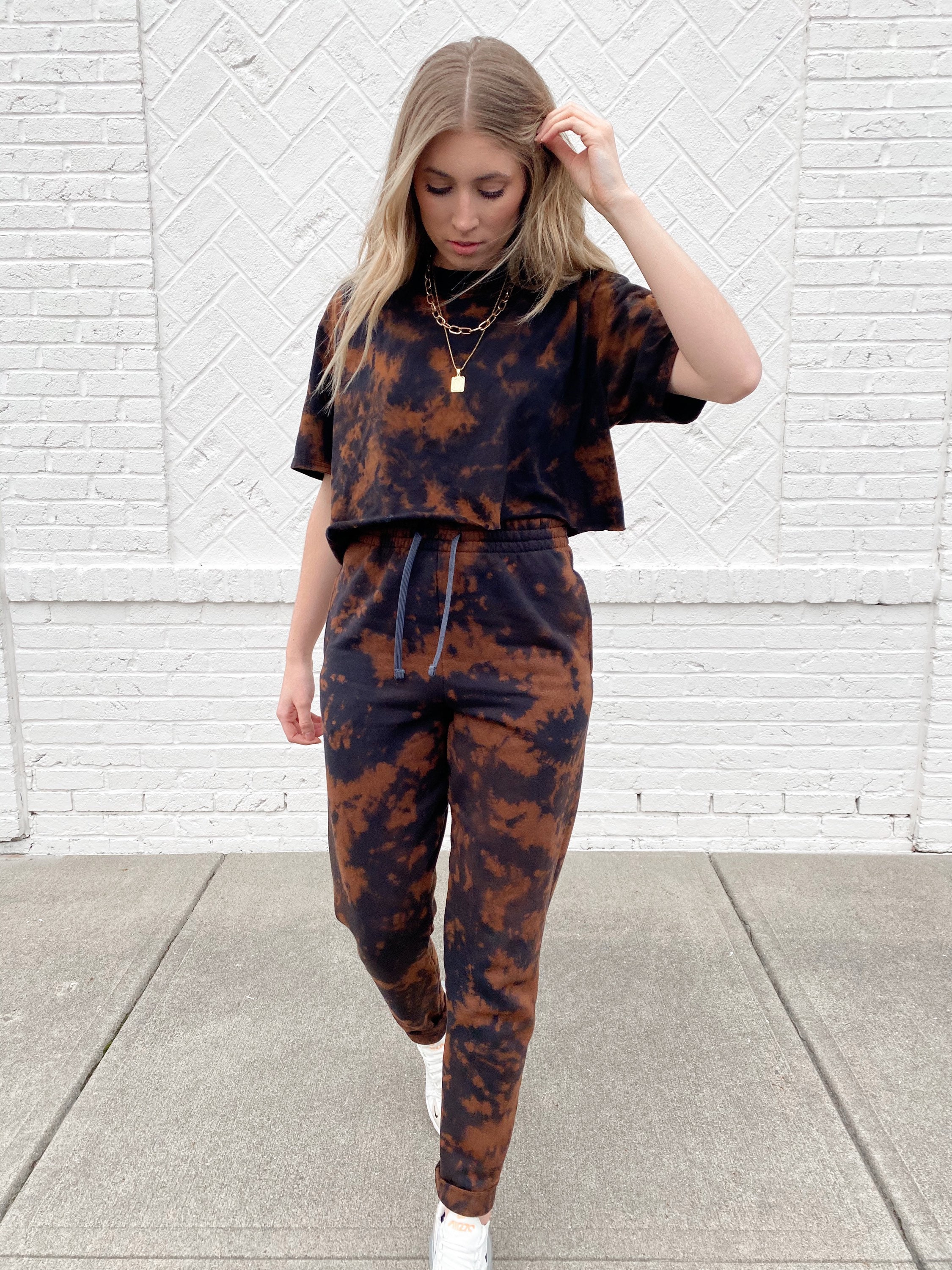 oversized t shirt and joggers