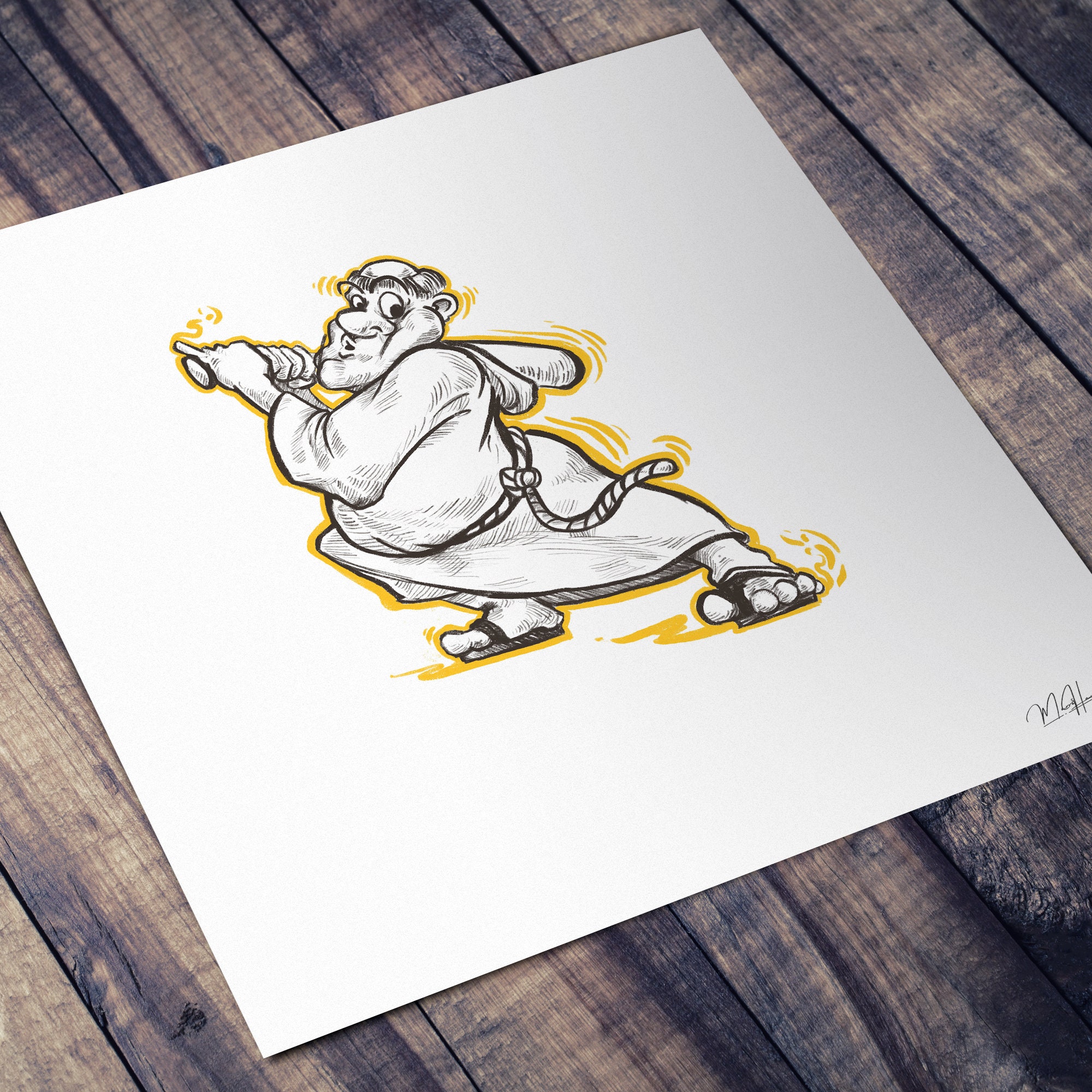 Swinging Friar San Diego Padres Mascot Baseball Illustrated Etsy