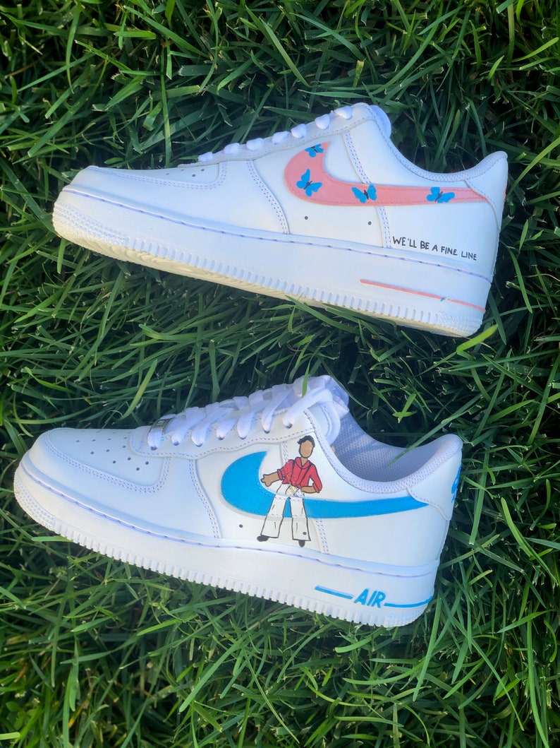 Harry Styles Inspired Air Force 1s | Etsy