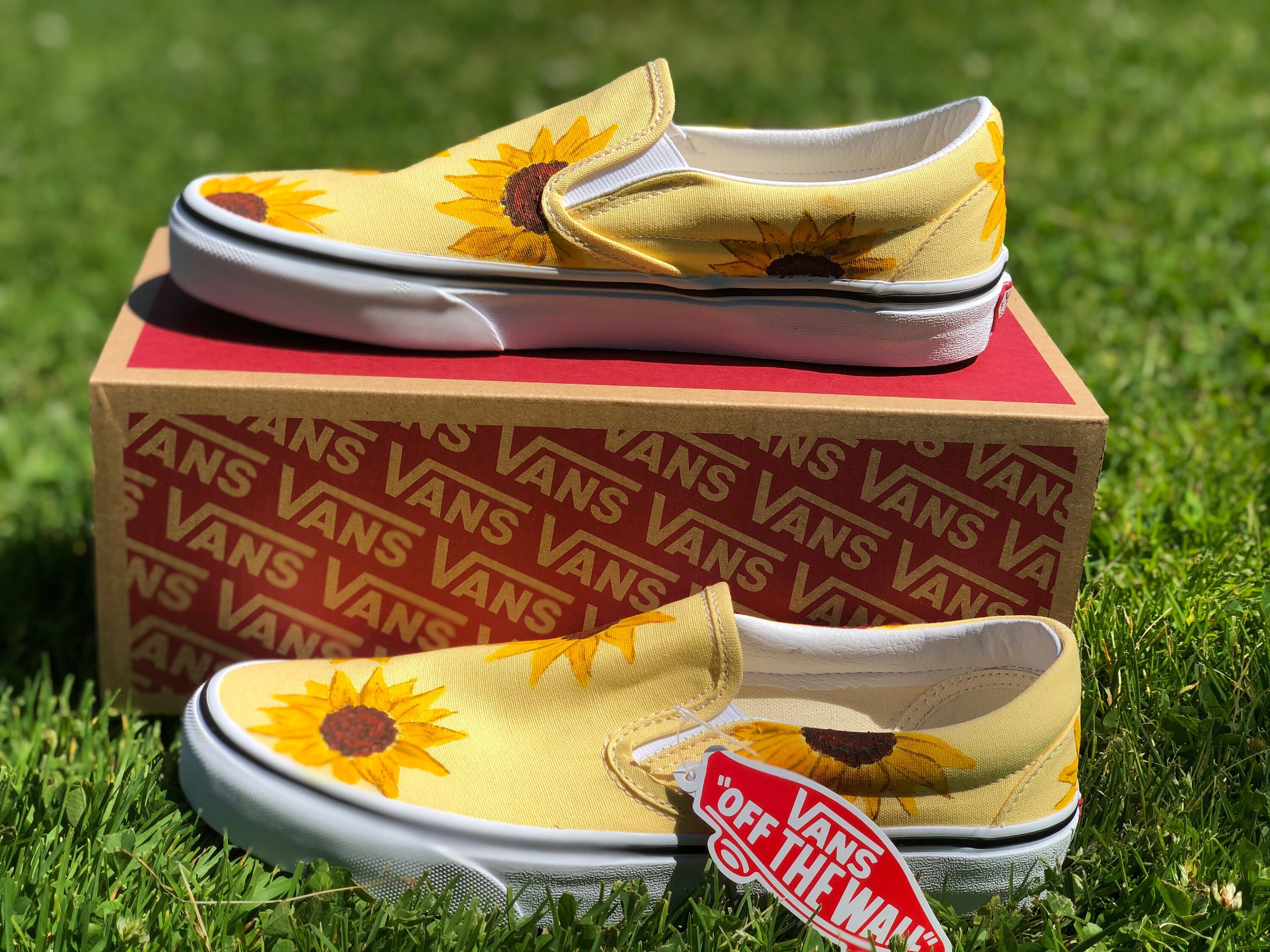 Vans Sunflower Slip Onnull