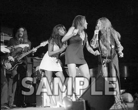 8x10 Photo Janis Joplin and Tina Turner in Concert 11-27-69 - Etsy