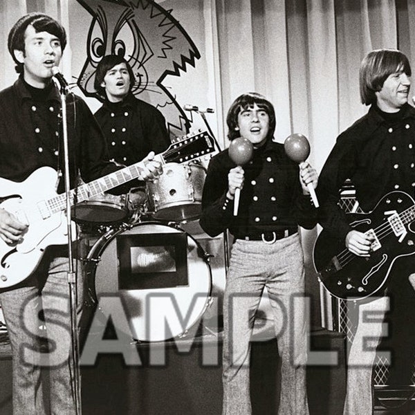 8x10 photo The Monkees 1960s pop singers and TV stars