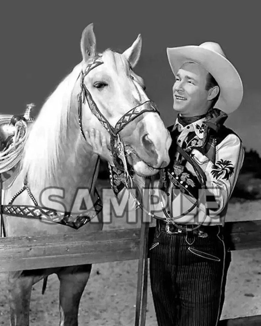 8x10 Photo Roy Rogers & Trigger Stars of the roy - Etsy