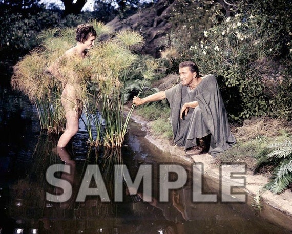 8x10 Photo Jean Simmons and Kirk Douglas spartacus photo