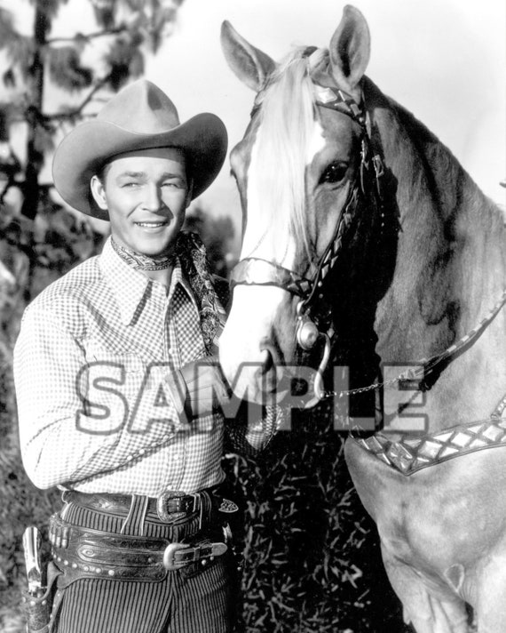 8x10 Photo Roy Rogers & Trigger Stars of the roy - Etsy
