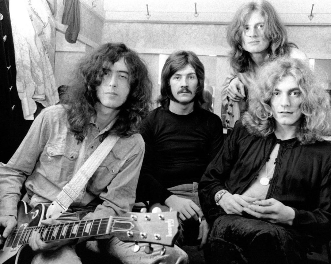 8x10 Photo of Led Zeppelin Heavy Metal Pop Singers Rock Etsy