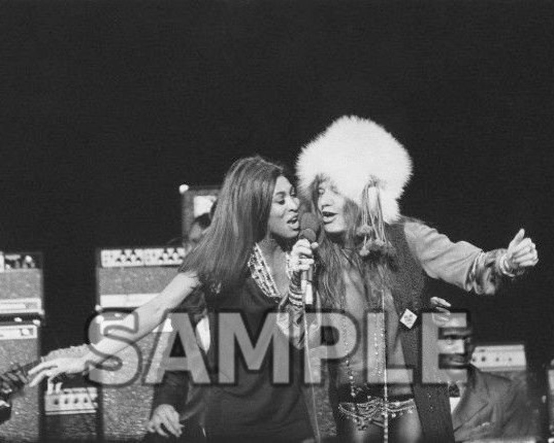 8x10 Photo Janis Joplin and Tina Turner in Concert, 2 - Etsy
