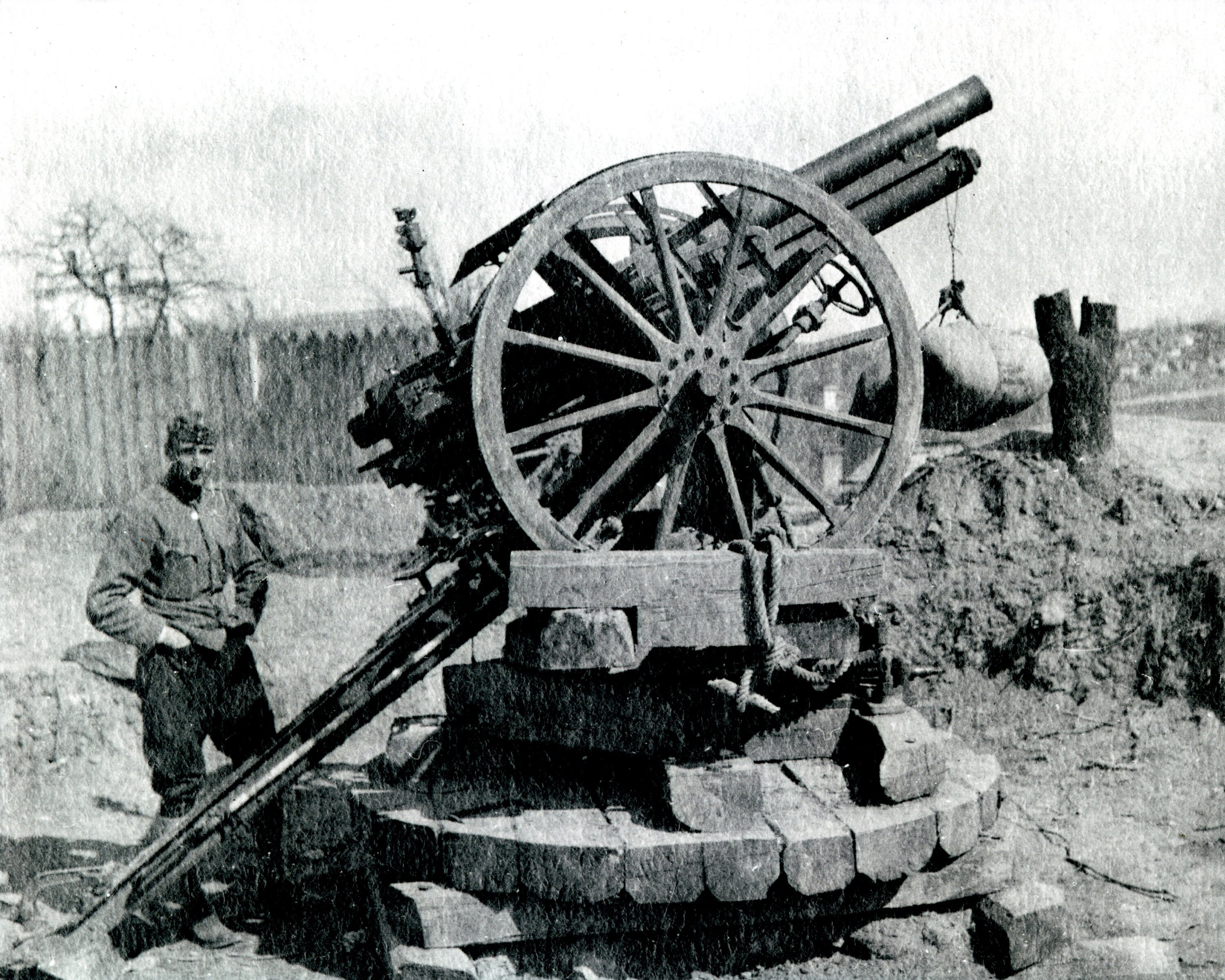 8x10 Photo WW1 Cannon Etsy