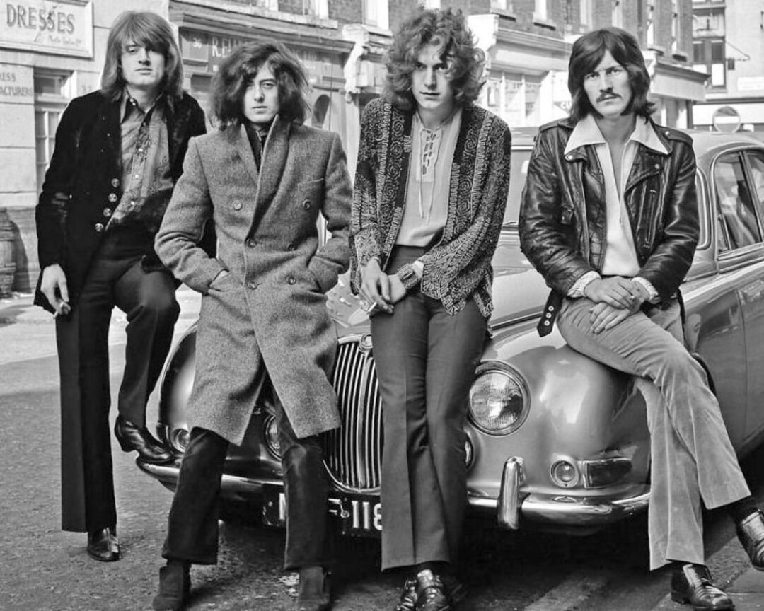 8x10 Photo of Led Zeppelin Heavy Metal Pop Singers Rock Etsy