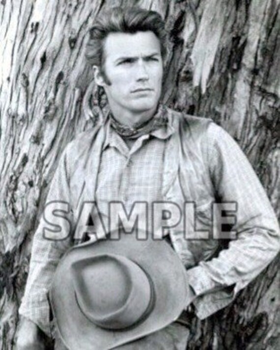 8x10 Photo Clint Eastwood as Rowdy 