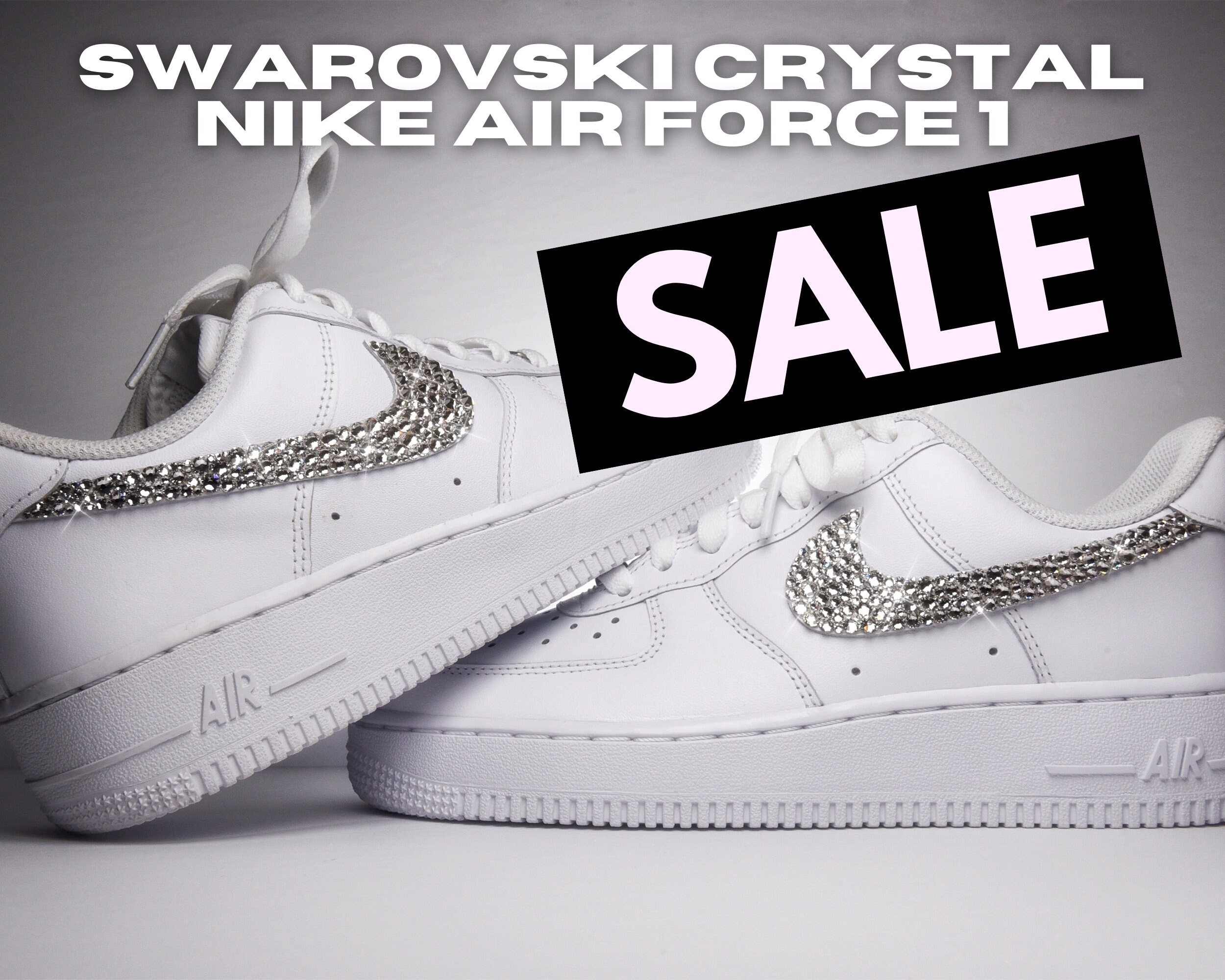 rhinestone nike air force