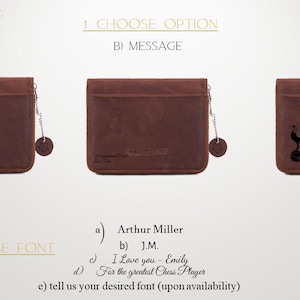 Juego de cartas Deluxe de Melia Games: estuche de alta calidad fabricado con el mejor cuero; incluye 2 barajas de cartas, bloc de notas y lápiz (tabaco). imagen 8