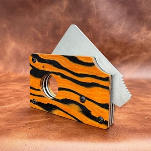 Crown & Tiger Cigar Cut - Zigarren-Messer handgefertigte Zigarren Schere -  The Square Cigar Cutter