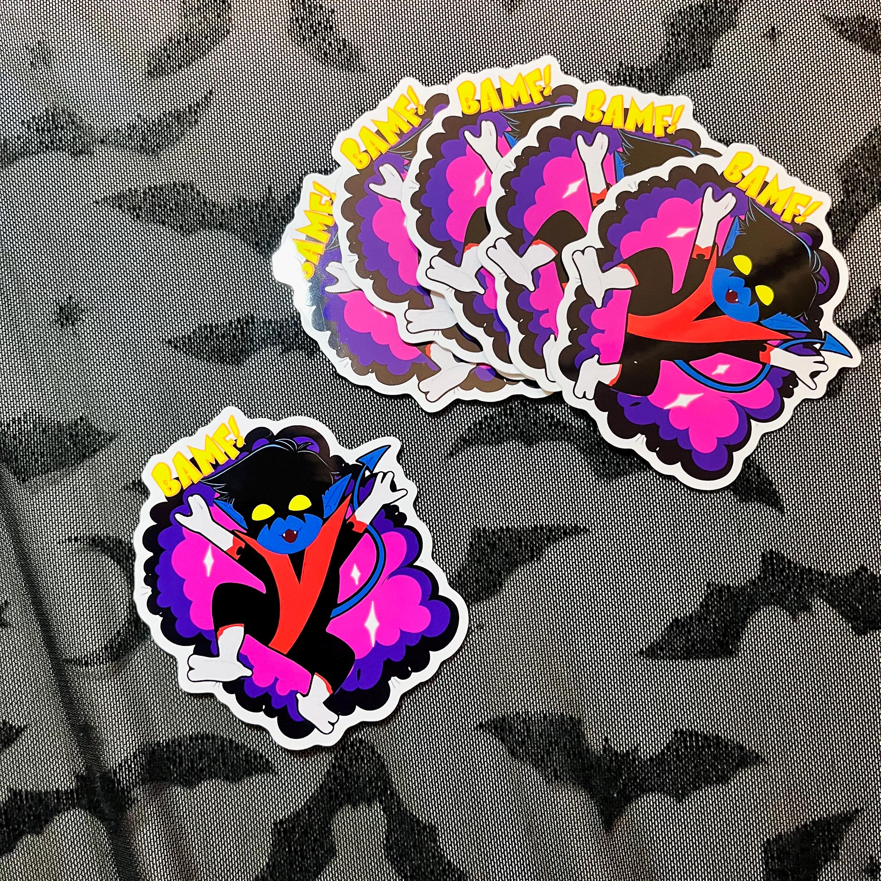 Chibi Nightcrawler Bamf Sticker - Etsy