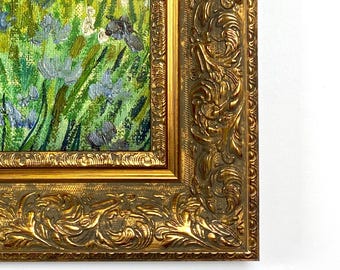 Gold Ornate TV Frame, Antique Baroque Bezel Cover for Samsung The Frame TCL Hisense Canvas TVs, Custom 32, 43, 50, 55, 65, 75, 85 inch