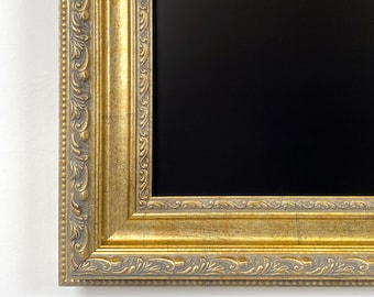Champagne Gold Ornate TV Frame, Custom Bezel Cover for Samsung The Frame Hisense Canvas TCL TVs, 32, 43, 50, 55, 65, 75, 85 inch