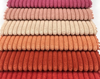 Cord Samt Polsterstoffe Breitcord Samt Stoff Breitcord 41 Farben Boho Boho Stuhl Sofa Couch Möbelstoff Massenware