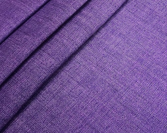 HHF Provincial Purple - Linen Like Upholstery Fabric