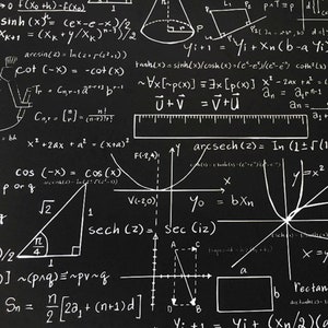 Tissu de maths geek par mètre, tableau mathématiques mathématiques formules équations impression école professeur étudiant sac décoration intérieure tissu d'ameublement