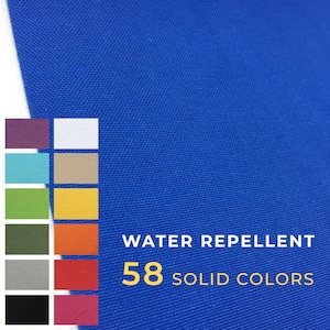 Duck Canvas Fabrics Wasserabweisende Baumwolle Outdoor Material Solid Home Decor Vorhang Tasche Kissen Möbel Polster Stoff Massenware