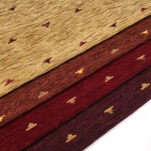 Kilim Upholstery Fabrics by the Yard, Turkish Boho Bohemian Woven Chenille Velvet Ottoman Tapestry Sofa Couch Chair Furniture Rug Fabric