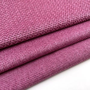 Rosa strukturierte Polsterstoffe, gewebtes Wohnkultur-Material, Kopfteil Ottomane Möbel Stuhl Sofa Stoff Schüttgut