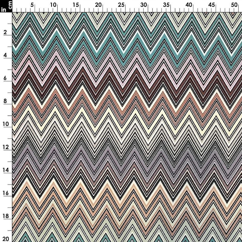 Modern Zigzag Chevron Upholstery Fabrics, Colorful Geometric Print Decorative Home Decor Furniture Chair Sofa Upholstery Fabric by the Yard image 6