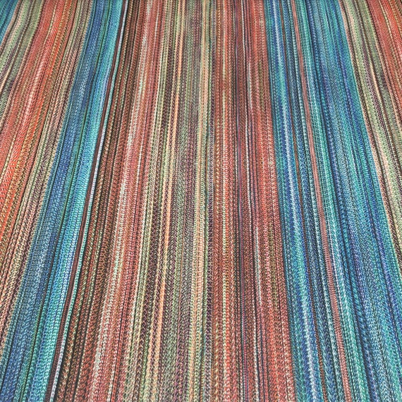 Kilim Fabric - Bohemian Kilim Upholstery Fabric by The Yard, Boho Blue Red  Kilim Chair Upholstery Fabric, Patchwork Print Kilim Bench Fabric