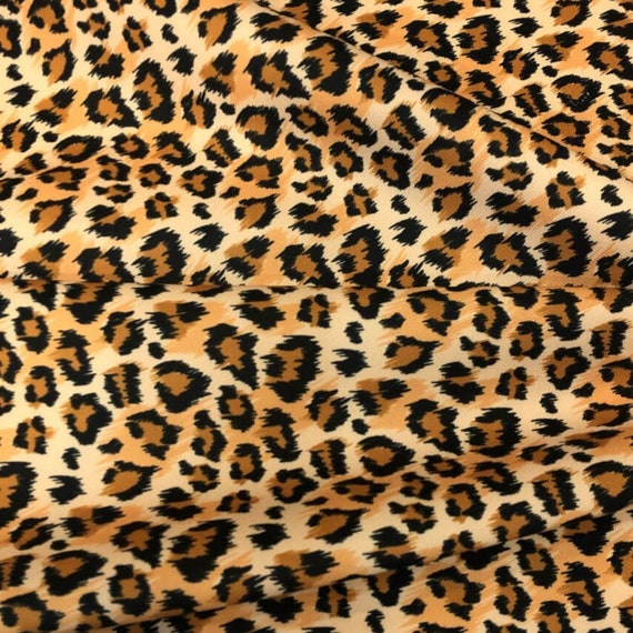 Leopard Upholstery Fabric Classic Animal Print - Etsy