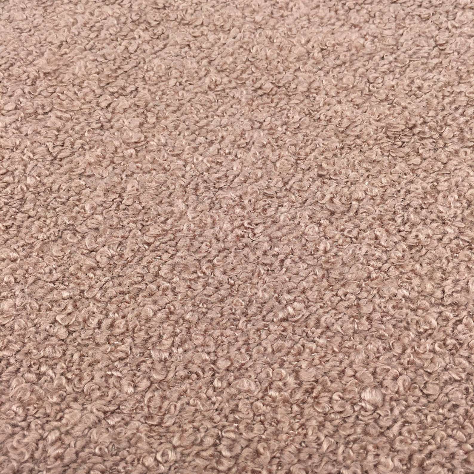 Boucle Upholstery Fabric by the Yard Powder Pink Puffy Etsy