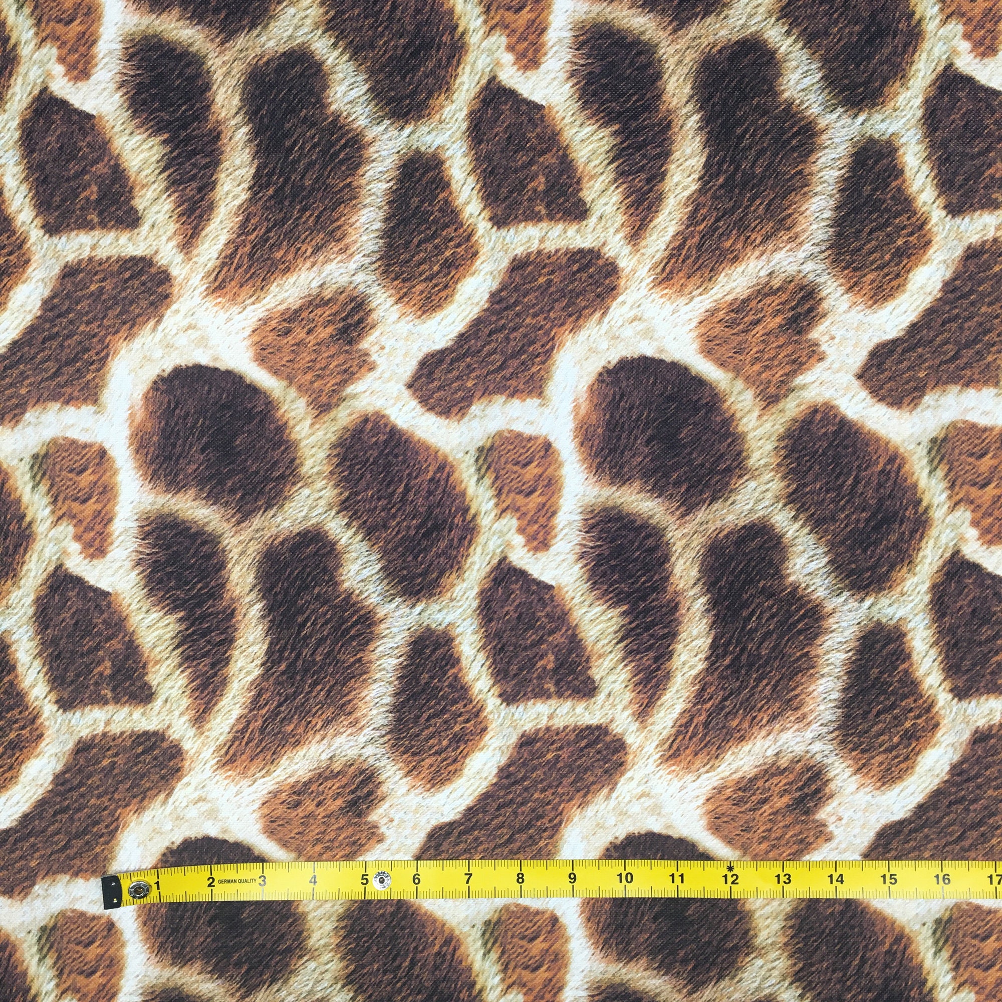 Giraffe satin fabric Giraffe fabric Animal fabric. Stretch satin fabric Pink and brown fabric satin stretch Camelopard fabric