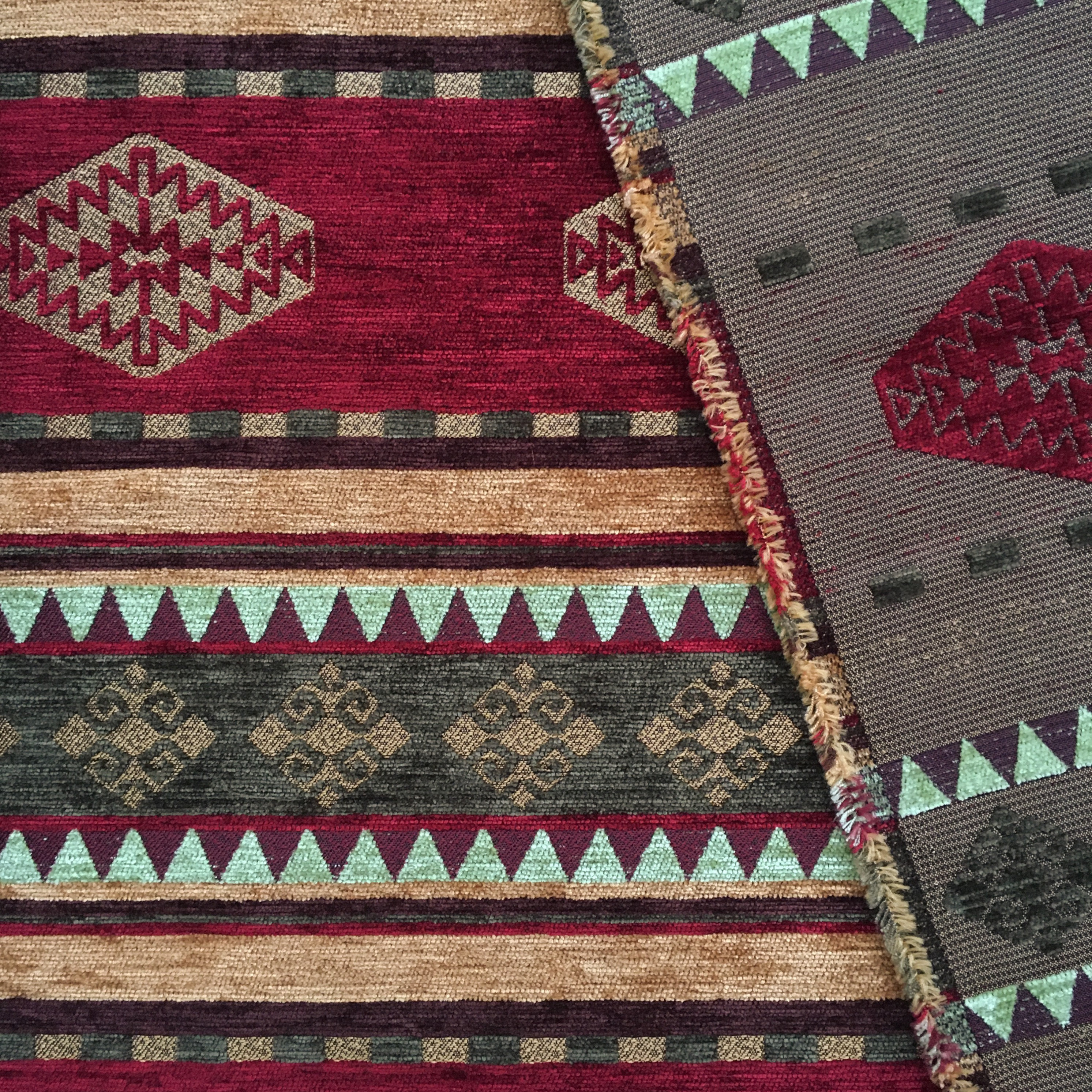  Telas de tapicería orientales turcas azules por metro de The  Meter, tela de felpilla tejida tribal, bohemio, azteca, decoración de  alfombra, sofá, silla, tela de tapicería (78.7 x 55.1 in) 