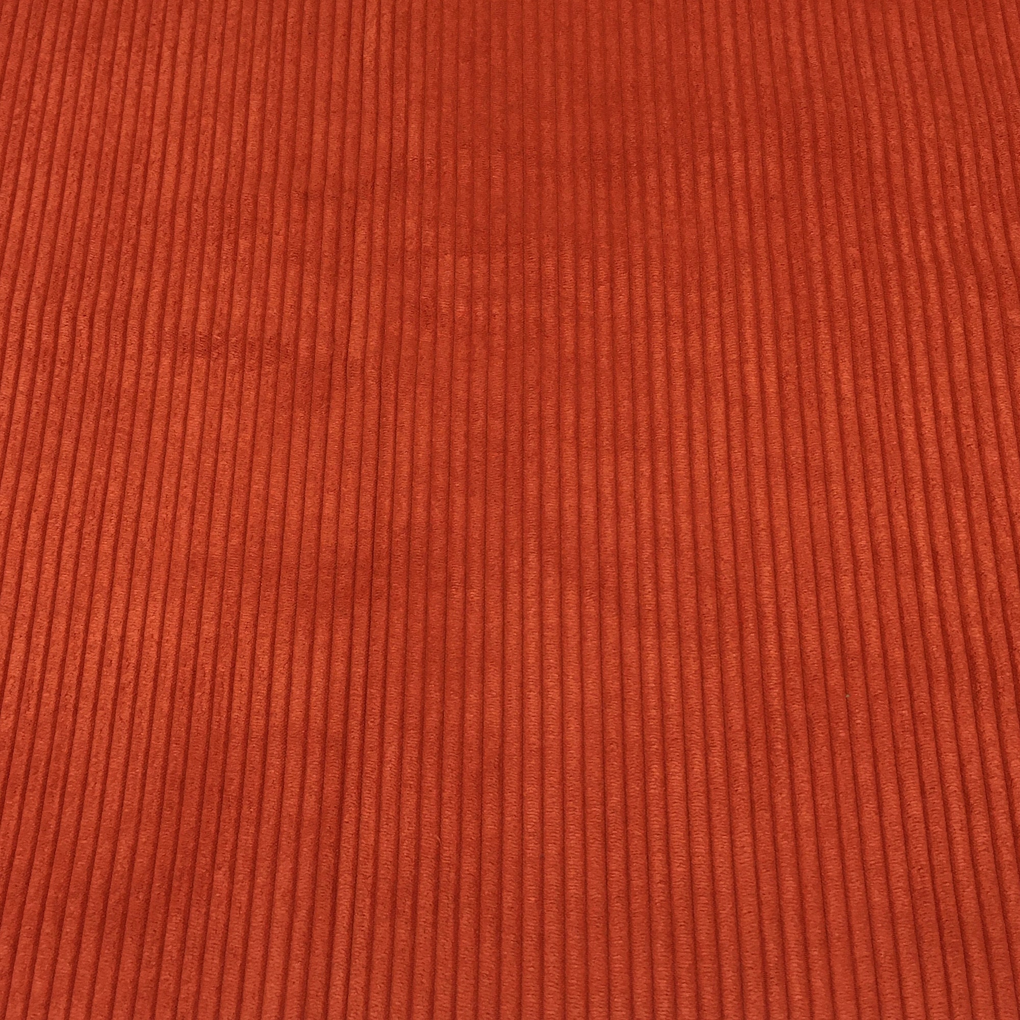 Corduroy Upholstery Fabric by the Yard Orange Wide Wale Etsy