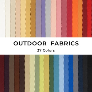 Outdoor Upholstery Fabrics Water Repellent Solid Marine Boat Material Home Decor Cushion Garden Furniture Upholstery Fabric by the Yard