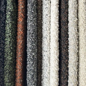 Heavy Boucle Upholstery Fabrics Textured Boucle Material Home Decor Headboard Cushion Ottoman Furniture Couch Chair Sofa Fabric by the Yard